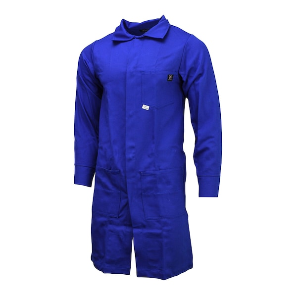 Coat, 9 oz Indura Cotton FR Fabric, 3 Pockets, Snap-Up Front Closure with Covered Snaps